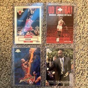Michael Jordan Basketball Trading Cards Set
